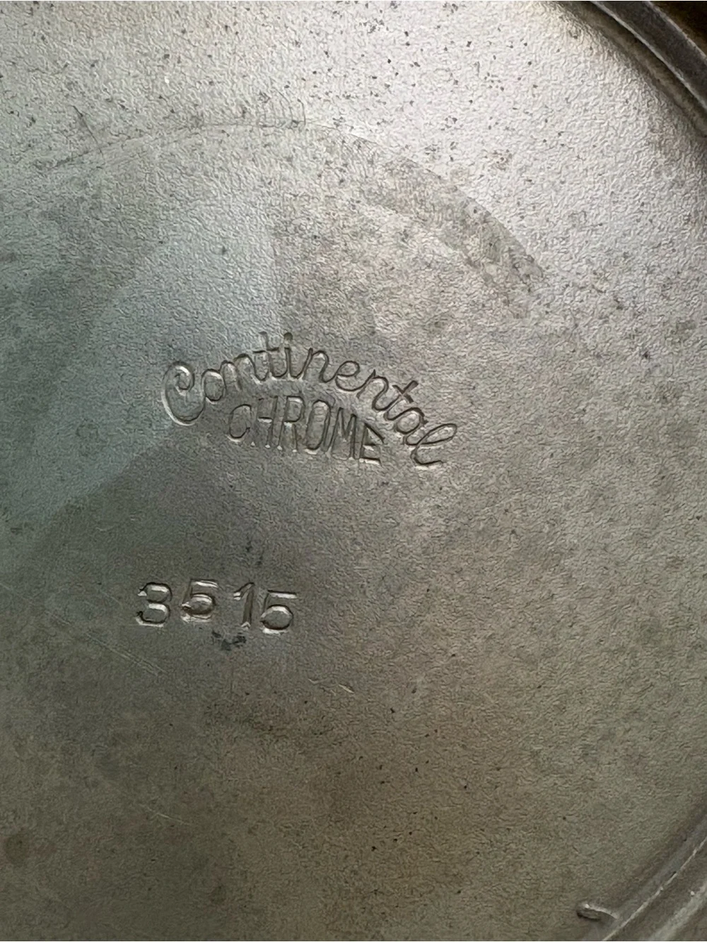 Continental Chrome Cocktail Shaker #3515 Barware Vintage Art Deco Classic